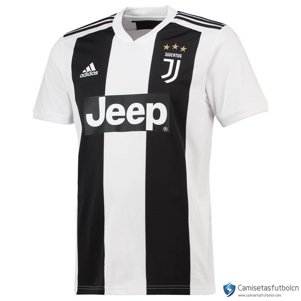 Camiseta Juventus Primera equipo 2018-19 Blanco Negro